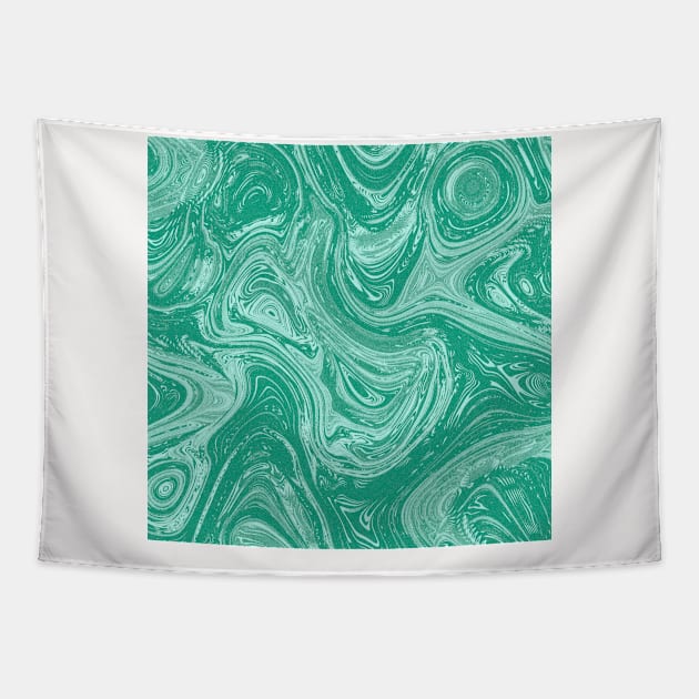 Marble Pattern Neck Gaiter Teal Marble Gator Marble Tapestry by DANPUBLIC