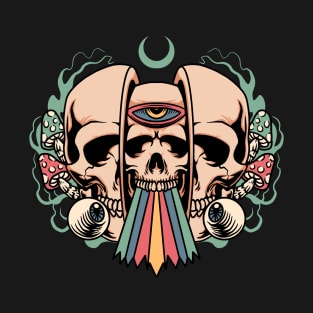 Trippy Skulls T-Shirt