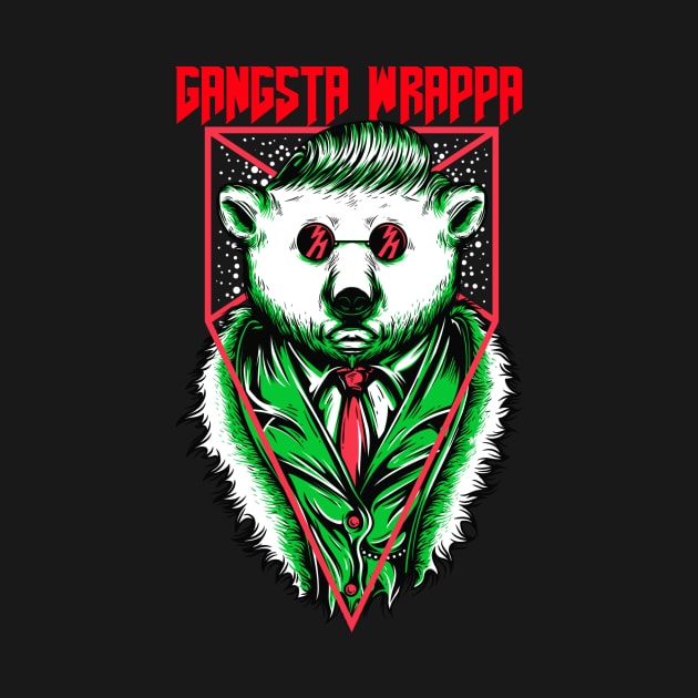 Gangst Wrappa (polar bear) by playerpup