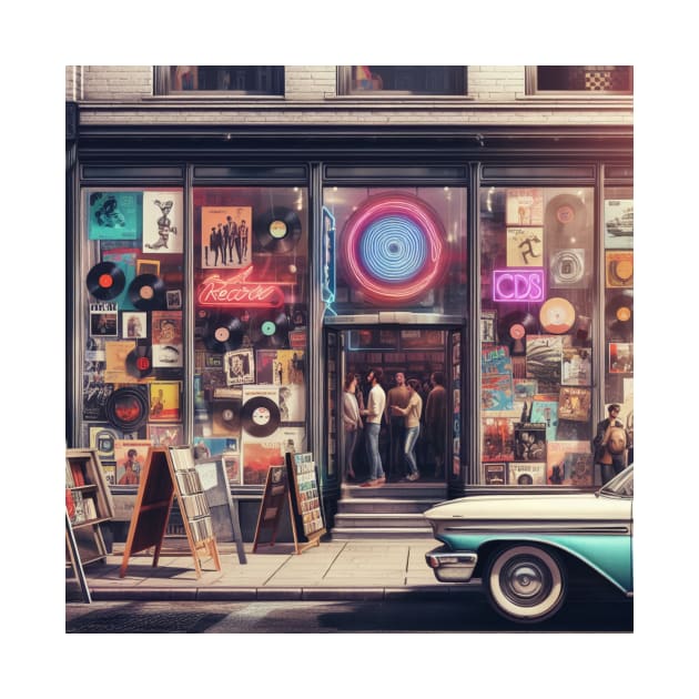 Vinyl Haven by OldSchoolRetro