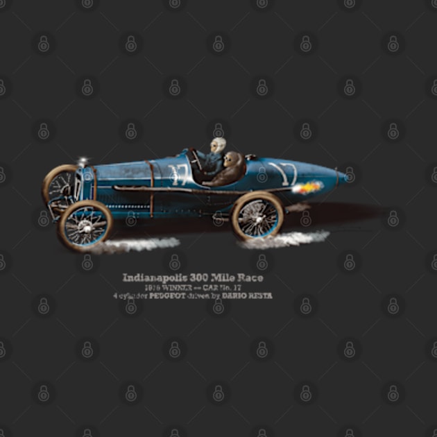 1916 Indy 500 Peugeot by AlexBook