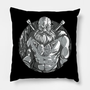 Viking Warrior Pillow