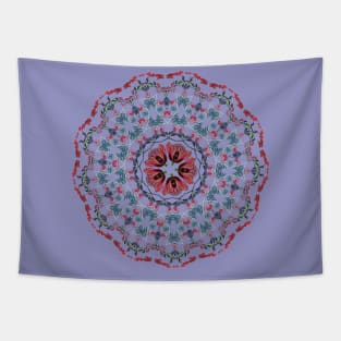 Humming Bird Kaleidoscope Tapestry