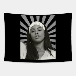 Retro Aaliyah Tapestry