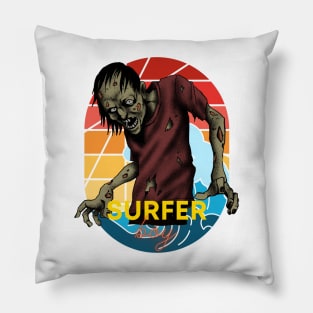 The zombie surf boy Pillow