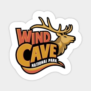 Wind Cave National Park Elk Magnet