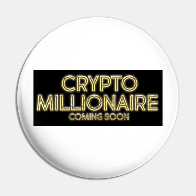 Crypto Millionaire Pin by idkco