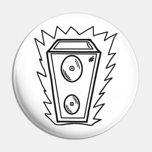 Noise B + W Pin