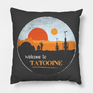 Welcome to Tatooine Pillow