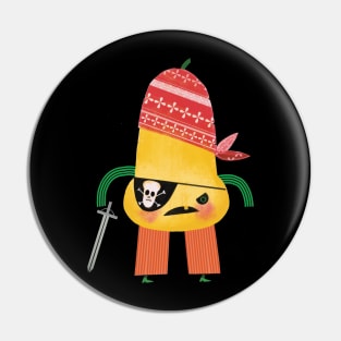 Captain Gourd-OH! Pin