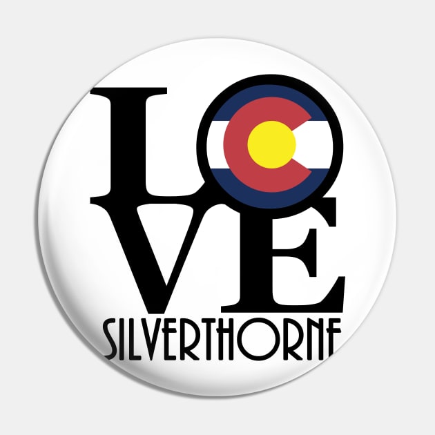 LOVE Silverthorne Colorado Pin by HomeBornLoveColorado