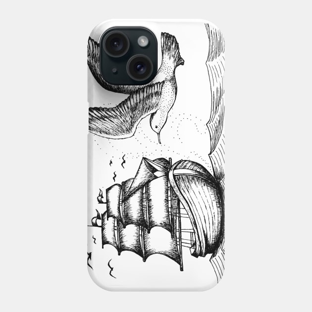 In The Sea Phone Case by Akbaly