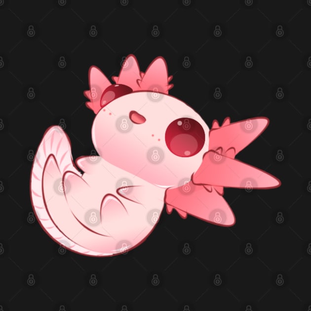 Cute Axolotl by Vity