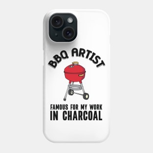 Funny BBQ and Charcoal Grill Pun Phone Case