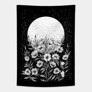 Moon Greeting Tapestry