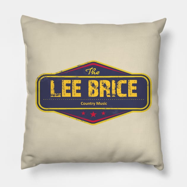 Lee Brice Pillow by Money Making Apparel