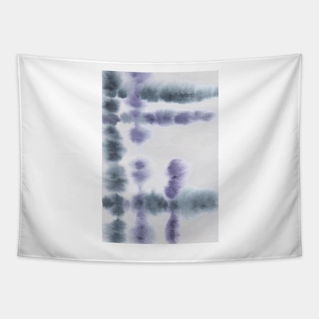 Tie dye stripes Tapestry by GinaaArts