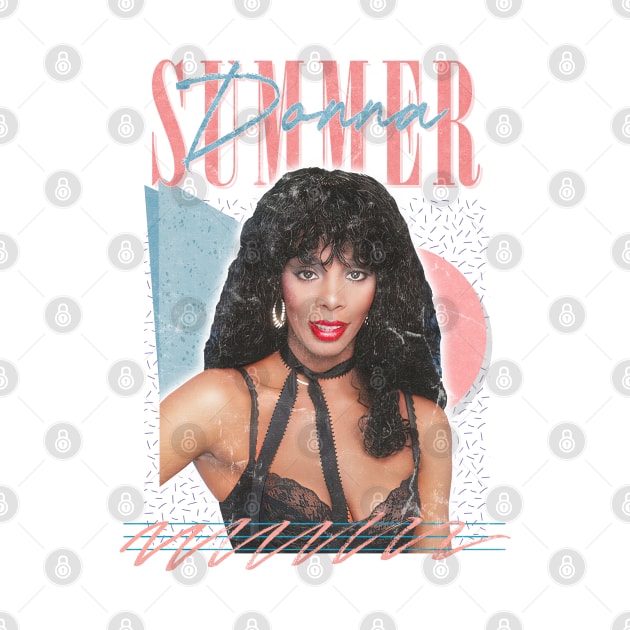 Donna Summer /\/ Retro Style Fan Art Design by DankFutura