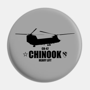 CH-47 Chinook Air Cav (subdued) Pin