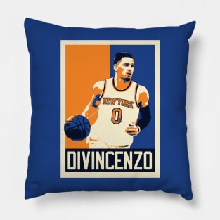 Donte DiVincenzo Pop Art Style Pillow