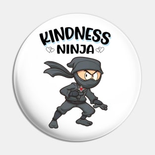 Kindness Ninja Pin
