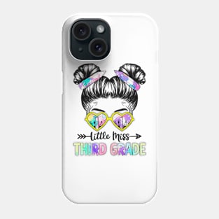 Little Miss Third Grade Girls Back To School Shirt Daughter Phone Case