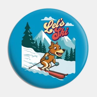 Ski Lover Pin