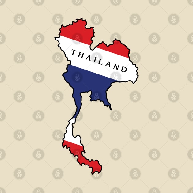 Thai Flag by KewaleeTee