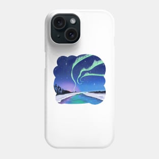 Under the Northern lights Phone Case