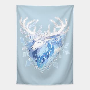 Winter Stag Tapestry