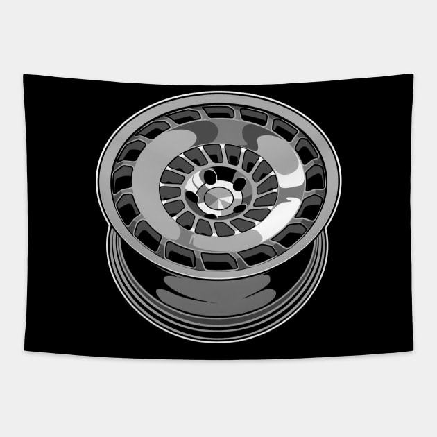 Rotiform Wheels Tapestry by AdriaStore1