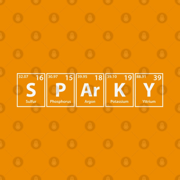 Sparky (S-P-Ar-K-Y) Periodic Elements Spelling by cerebrands