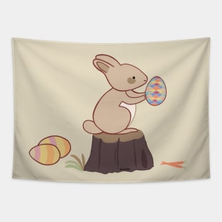 Easter bunny Eggs Tapestry