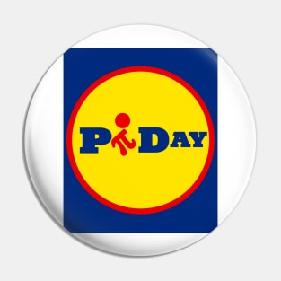 International Pi Day Design Pin