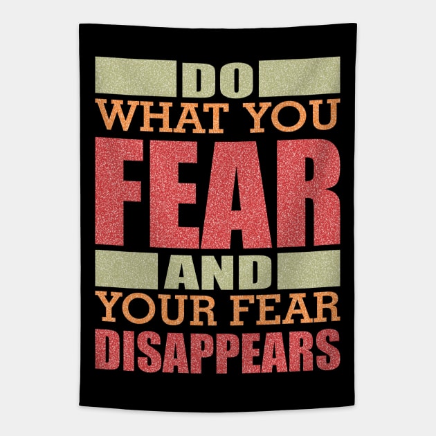 FEAR DISAPPERS Tapestry by arashbeathew