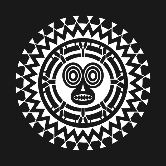 Marquesas face design by Tikitattoo