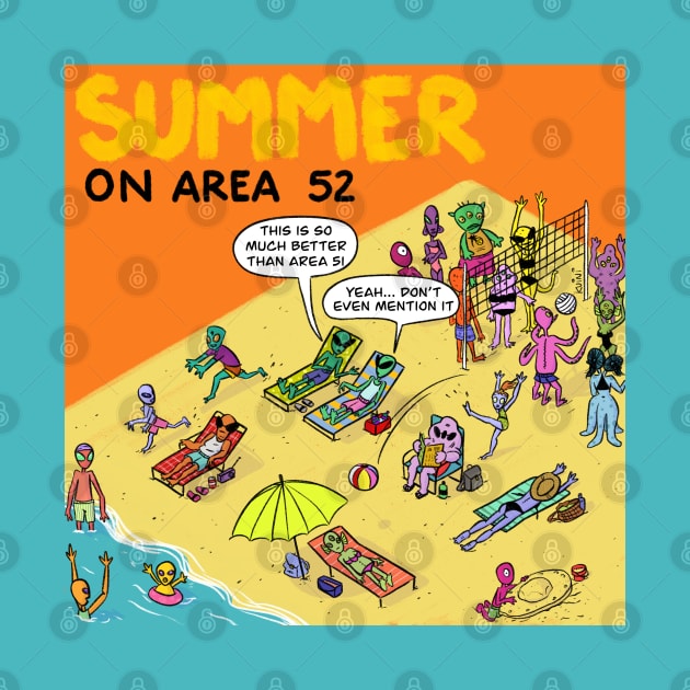 not area 51 alien summer vacation by kuinif