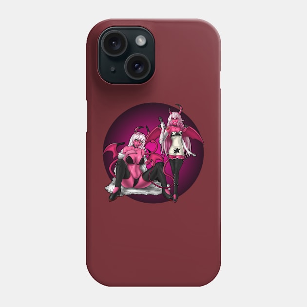 Verosika Pinup! Phone Case by Oswald's Oddities