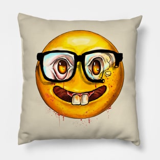 NERD FACE emojis Pillow