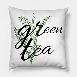 Green tea Pillow