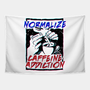 Normalize Caffeine Addiction Tapestry