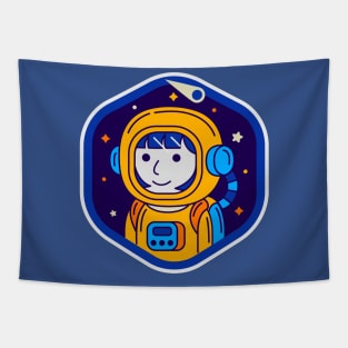 woman astronaut Tapestry