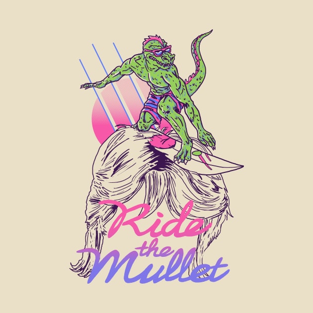 Mullet Surfer by Hillary White Rabbit