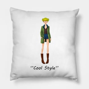 Cool Women Style Pillow