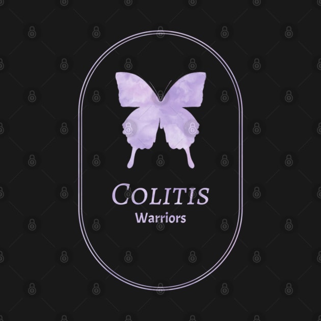 Colitis Warriors Butterfly Awareness Merchandise by CaitlynConnor