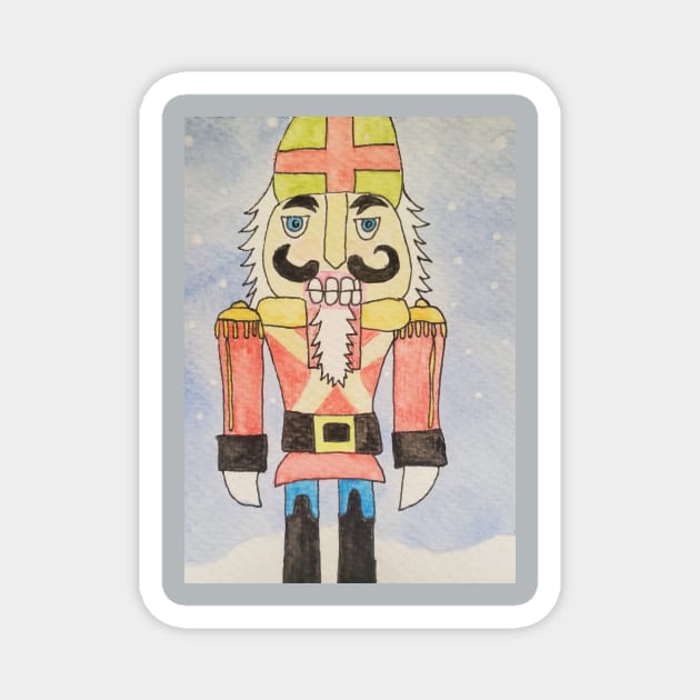 Christmas Nutcracker Magnet by etherealwonders