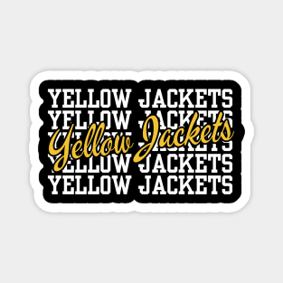 Yellow Jackets Magnet