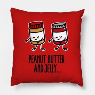 Floss dance flossing peanut butter and jelly jar Pillow