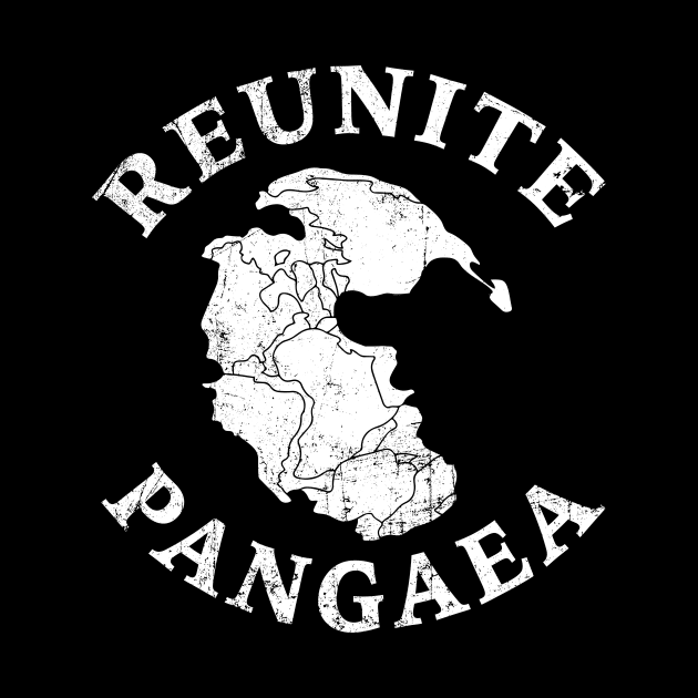 REUNITE PANGAEA Pangea Map Funny Peace Protest by ClothedCircuit