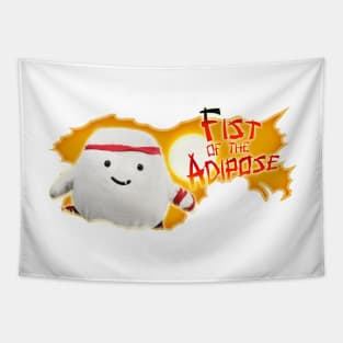 Fist of the Adipose (Wide) Tapestry